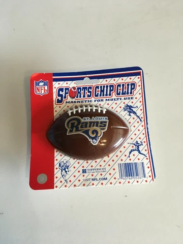 NFL Topperscot Magnetic St. Louis Rams Chip Clip Cover