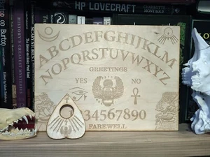 Custom Ouija Board and Planchette - 16" x 12", 1/8" Thick - Picture 1 of 3
