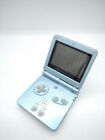 Game Boy Advance SP Pearl Blue Game Handheld Console Only Nintendo
