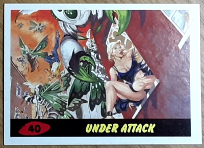 2015 Mars Attacks Occupation Heritage Card 40 UNDER ATTACK. - Image 1 of 3