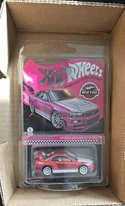 Hot Wheels RLC Esclusiva Edizione Rosa Nissan Skyline GT-R IN MANO Spedizione Gratuita - Foto 1 di 2