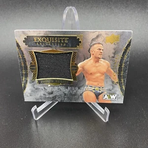 2024 RICKY STARKS UPPER DECK BLACK DIAMOND AEW EXQUISITE JUMBO RELIC #'d 61/75!! - Picture 1 of 3