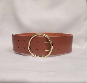 Express Women's Size (S/M) Wide Waist Brown Belt NEW Retail $39.90 BP51 - Picture 1 of 9