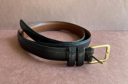 Vintage COACH Leather Belt 5700 Black Size 40