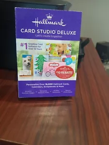 New 2015 Hallmark Card Studio Deluxe Disc / CD / DVD, Windows 7, 8, 10, Vista - Picture 1 of 6