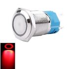 Self Locking 19Mm Stainless Steel Push Button Switch With Led Indicator