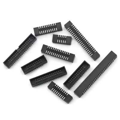 Straight Pin Flat Ribbon Cable Socket IDC PCB Connector DC3 Pitch 1.27mm 6-50Pin - Image 1 of 4