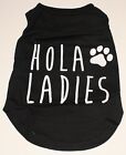 OllyPet Dog Tshirt Tank Top Clothes Lightweight Cotton 14" Back Length