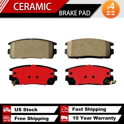 Rear Ceramic Brake Pads Fit for Chevrolet Captiva Sport 2009, 2012-2015, D1275 Foto 1 de 4