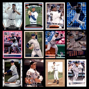 Detroit Tigers Lot 12 Baseball Cards Bowman Platinum Justin Verlander NM MLB - Picture 1 of 15