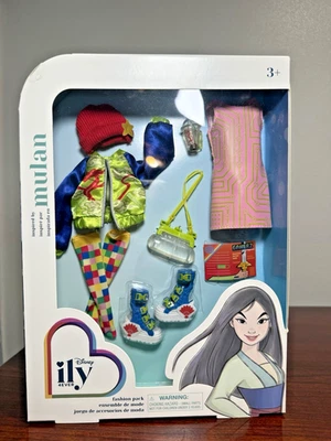 Disney Parks ILY 4 Ever Mulan Fashion Pack Outfit with Accessories for Doll Hat - Image 1 of 4