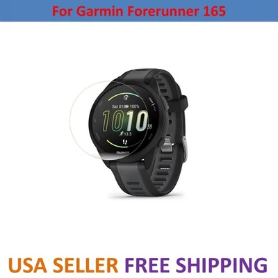 2pcs Screen Protector TPU Clear Film Cover for Garmin Forerunner 165 Smartwatch - Image 1 of 4