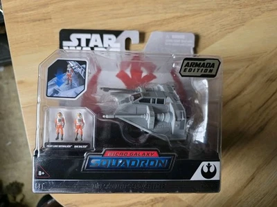 Star Wars Micro Galaxy Squadron Luke Skywalker's Snowspeeder edición Armada. Nuevo Foto 1 de 2