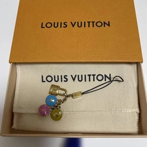 Auth Louis Vuitton Mobile Phone Strap Bijou Telephone Pastille Multicolor Used - Photo 1 sur 3