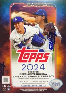 Serie de actualización de béisbol 2024 - Caja de valor de tarjeta coleccionable de 84 unidades - Imagen 1 de 2
