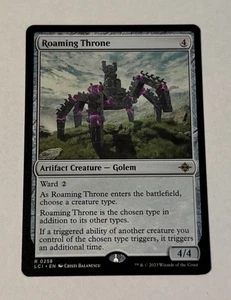 MTG Roaming Throne - The Lost Caverns of Ixalan LP - Picture 1 of 2