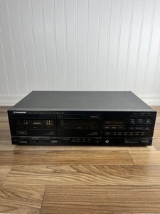 Reproductor de casete doble grabadora Pioneer CT-1280WR usado funciona - Imagen 1 de 12