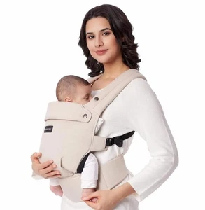 Memocozy Cotton Baby Carrier Ergonomic Lightweight Hands-Free for Mom & Dad - Picture 1 of 18