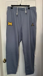 Pantalón de chándal Jordan Dri-FIT para hombre XXL Michigan Wolverines PE On Field gris - Imagen 1 de 17