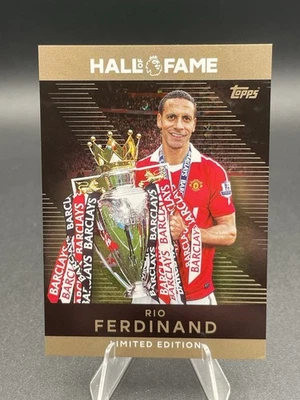 Ferdinand Hall of Fame Topps Premier League 2025/2026 Limited Edition 25/26 HOF6 - Image 1 of 4