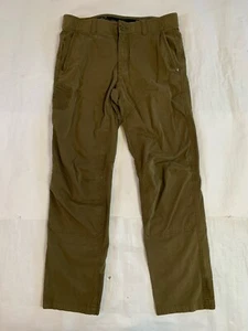 Eddie Bauer Pants Mens 32x32 Brown First Ascent Specially Dyed Canvas Outdoor - Picture 1 of 11