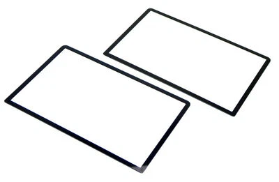 MARKENLOS Ricambio Nintendo 3DS XL LL display vetro anteriore vetro display per superiore nero