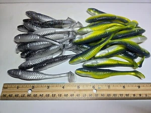 20 5" 2 COLORS Paddle Tail Swimbaits Soft Plastic Bass KIETECH FISHING LURE - Picture 1 of 1