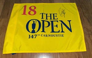 FRANCESCO MOLINARI signed 2018 British Open flag - Picture 1 of 2