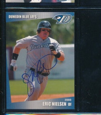 2006 Grandstand Eric Nielsen Dunedin Blue Jays Signed Autograph (DO7) SWSW6