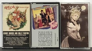 Dolly Parton, Linda Ronstadt, Emmylou Harris, Kenny Rogers Lot 3 Cassette Tapes - Picture 1 of 3