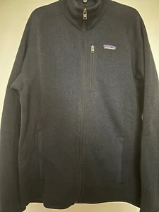 MENS PATAGONIA NAVY LIKE-NU BETTER SWEATER SZ MED. - Picture 1 of 5