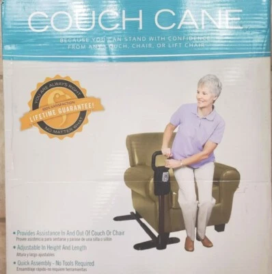 STANDER COUCH CANE Seniors Handicapped Disabled Safety Chair Standup Handle Aid - Image 1 of 4