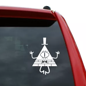 Gravity Falls - Calcomanía de vinilo Bill Cipher | 5" de alto - Imagen 1 de 3