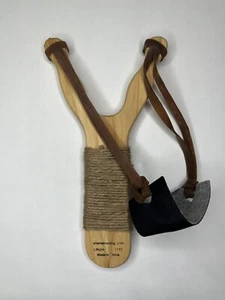 Wooden Slingshot Toy for Catapult Game Outdoor - Kids Sling Shot - Free Shipping - Picture 1 of 5