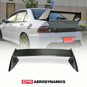 Kit de ala alerón trasero estilo fibra de carbono para MITSUBISHI Evolution EVO 7 8 9 FQ - Imagen 1 de 12