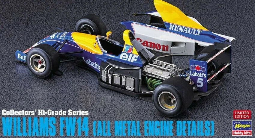 WILLIAMS FW14 ALL METAL ENGINE DETAILS KIT 1:24 - Immagine 1 di 1