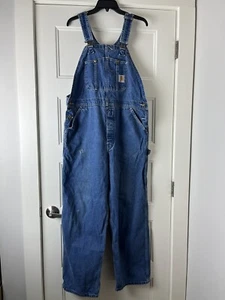 Vintage Carhartt Latzhose Medium Wash Blue Denim - Bild 1 von 13