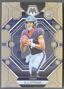 2023 Panini Mosaic CJ Stroud NFL Debut RC 3 Card Lot Texans - Picture 1 of 6