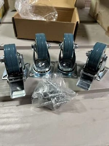 4 placas giratorias gris y azul para rueda giratoria - Imagen 1 de 4