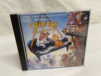Walt Disney's Oliver & Company Original Motion Soundtrack (CD 1988) Huey Lewis Foto 1 de 3