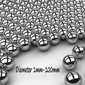 1 mm-100 mm 304 Edelstahlkugel hochpräzise Lagerkugeln glatte Kugel - Picture 1 of 5