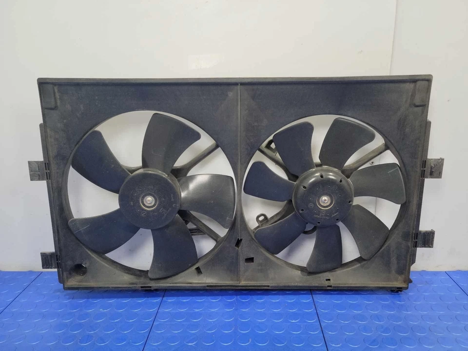 2008-2017 Mitsubishi Lancer Engine Cooling Fan Assembly Genuine OEM - Image 1 of 4