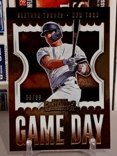 2020 Panini Contenders Game Day Gold 59/99 Gleyber Torres #GD-1 New York Yankees