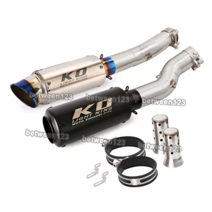For Suzuki GSXR1300 2021-2025 Exhaust Muffler Stainless steel Pipe Middle Link - Picture 1 of 14