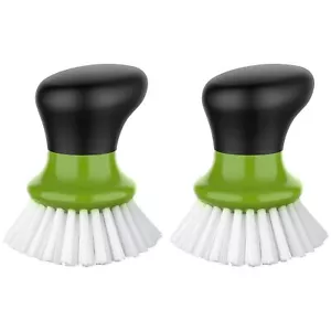 Dish Scrub Brush Palm Brush Dish Scrubber with Ergonomic Grip Kitchen Brushes... - Picture 1 of 8