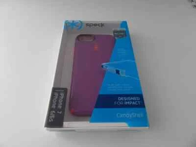 Funda Speck Products CandyShell para iPhone SE/8/7 iPhone 6/6S Púrpura/Naranja Nueva Foto 1 de 4