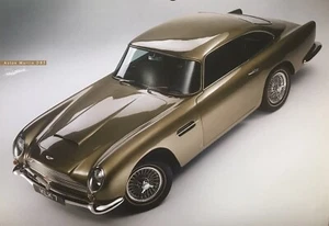 Aston Martin DB5 Car Poster!Very High QuantityRene Staud Germany Stunning - Picture 1 of 1