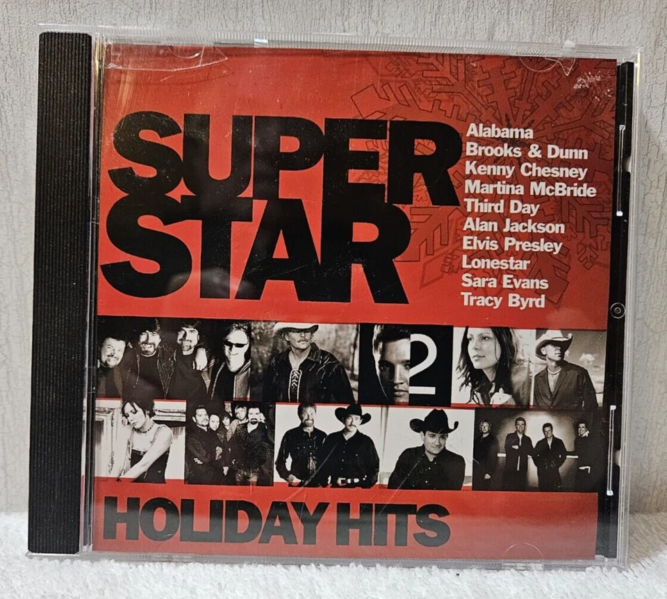 Superstar Holiday Hits - Home For The Holidays 2004 BMG CD, Christmas Album  VG+ Foto 1 de 4