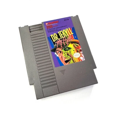 Dr. Jekyll and Mr. Hyde NES (Nintendo Entertainment System, 1989) Authenticated - Image 1 of 4