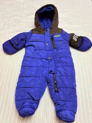 Diesel Infant Toddler Fleece Lined Puffer size 6/9 - Image 1 of 4